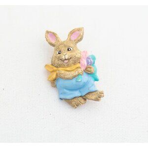 Adorable Easter Bunny Brooch - A4